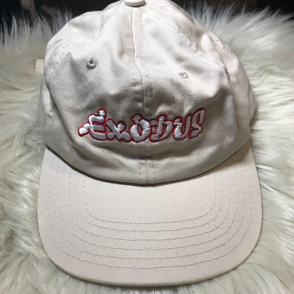Bob marley exodus khaki hat adjustable back